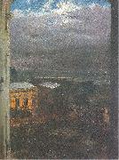 Adolph von Menzel The Anhalter Railway Station by Moonlight oil painting picture wholesale